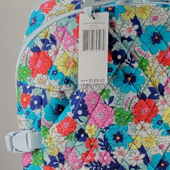 Essential Expandable Backpack in "Far Out Floral" print NWT - Picture 4 of 4